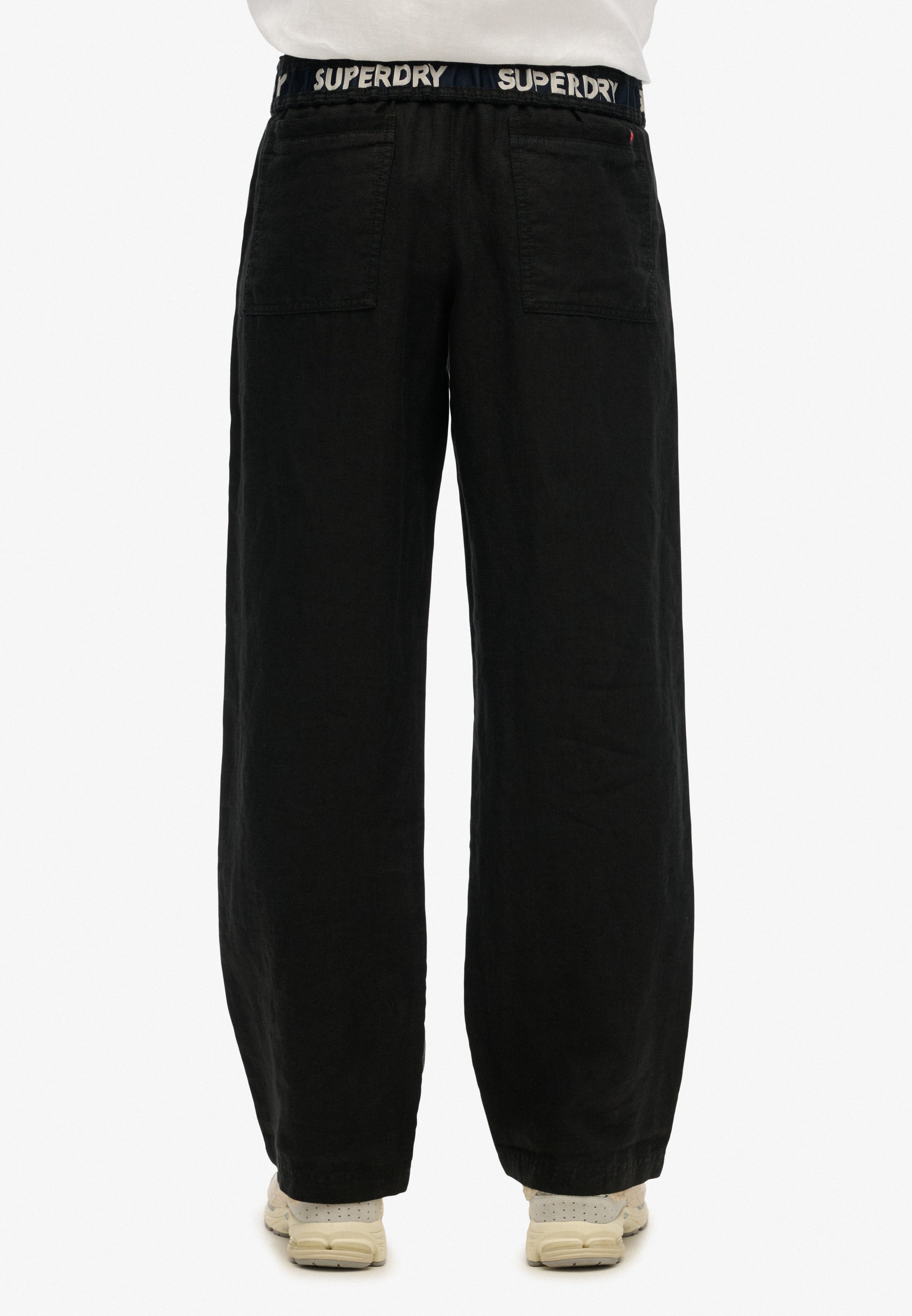 Linen Drawstring Pants (2)