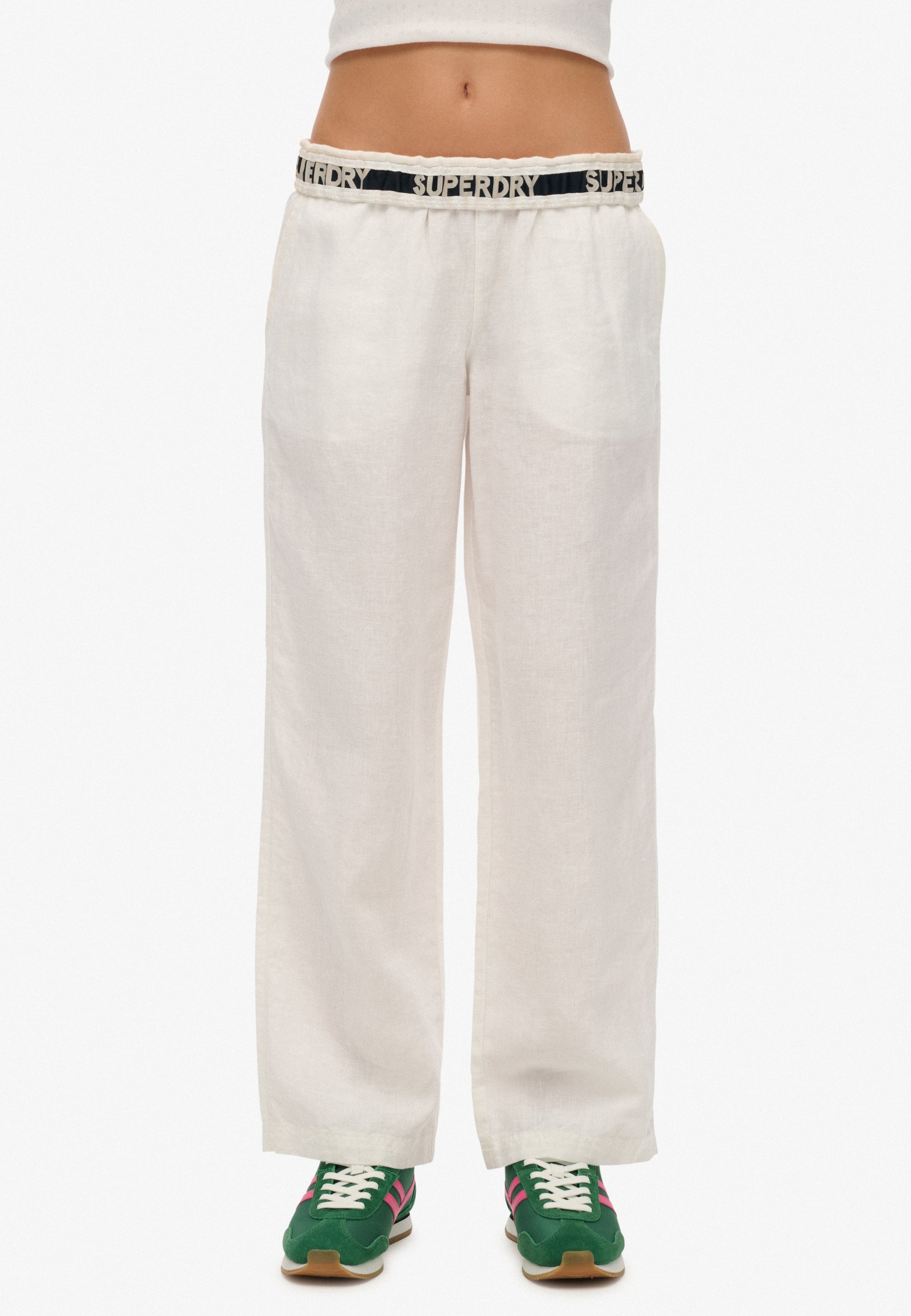 Linen Drawstring Pants (1)