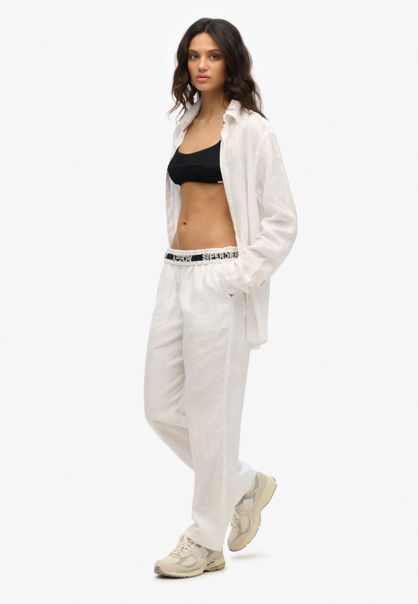 Linen Drawstring Pants (2)