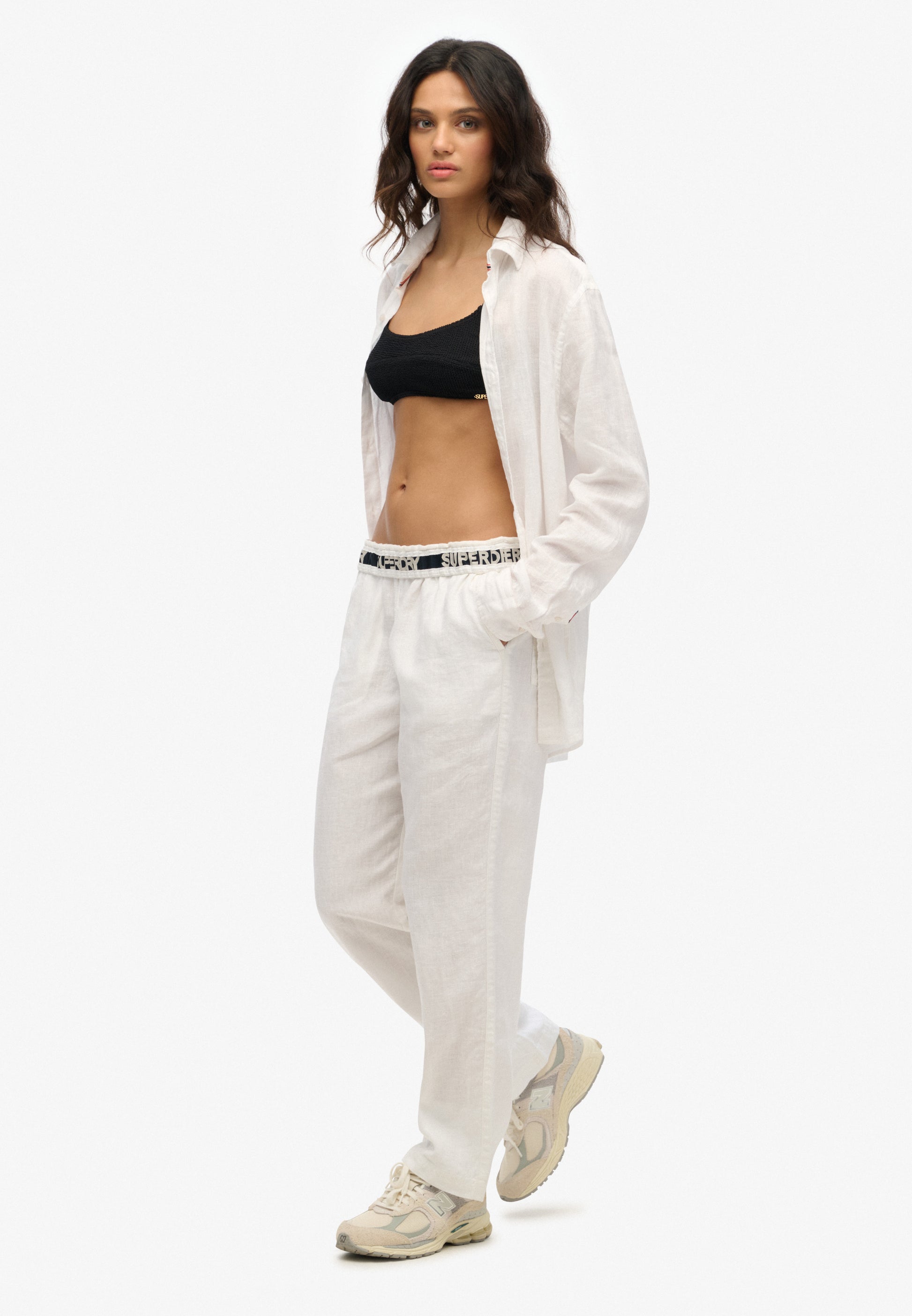 Linen Drawstring Pants (2)